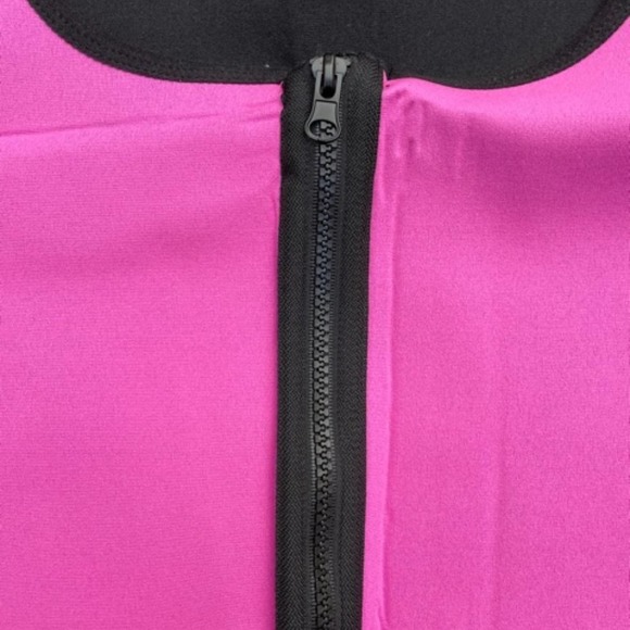 Sweat Shaper Vest with Cap Sleeves, Zipper, New, Size XS - Picture 2 of 4